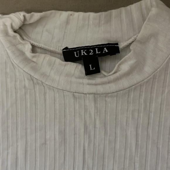 UK2LA Ribbed Top - Picture 2 of 2